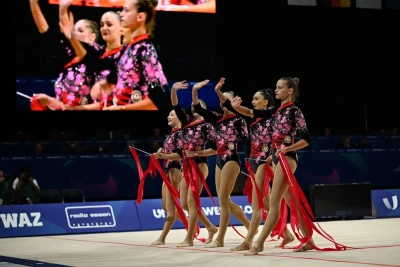 Universiade: Azerbaijani Gymnastics Team Wins Another Gold Medal in Group Exercises