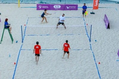 "AirBadminton Federasiya Kuboku"nda həvəskar və peşəkar badmintonçular qarşılaşıb - FOTO