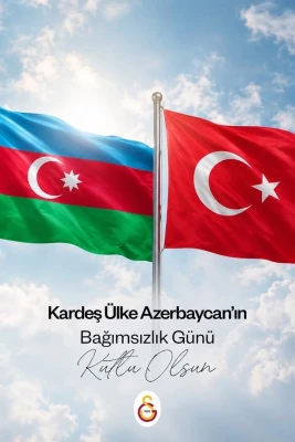 Türkiyə Futbol Klublarından Azərbaycan xalqına Müstəqillik Günü təbriki