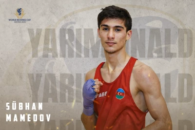 Sübhan Mamedov Boks üzrə Dünya Kubokunun Yarımfinalına Vəsiqə Qazandı