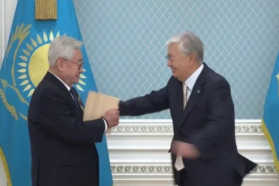 Kasım-Jomart Tokayevə Taekvondo üzrə Doqquzuncu Dan Qara Kəmər Verilib