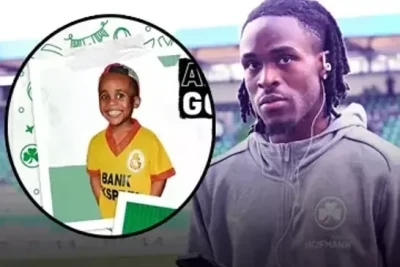 "Greuther Fürth"-dən futbolçusuna "Qalatasaray" formalı uşaqlıq fotosu ilə ad günü sürprizi