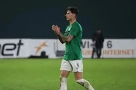 Zamiq Əliyev "Eqnatiya"nın səfərdəki qələbəsində 90 dəqiqə oynadı