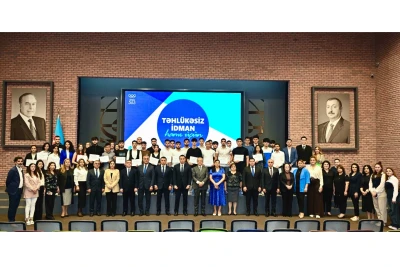 Milli Olimpiya Komitəsinin “Təhlükəsiz idman - hamı üçün” kurslarının iştirakçılarına sertifikatlar təqdim edilib - FOTO