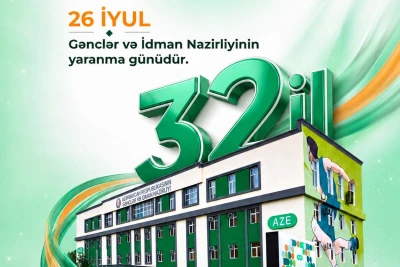 Gənclər və İdman Nazirliyinin yaradılmasının 32 ili