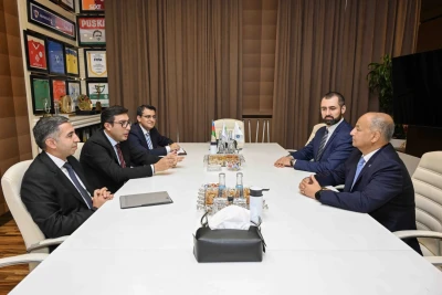 Fərid Qayıbov və Hüseyn Əl-Müsəlləmin görüşündə su idmanı əməkdaşlığı müzakirə edilib