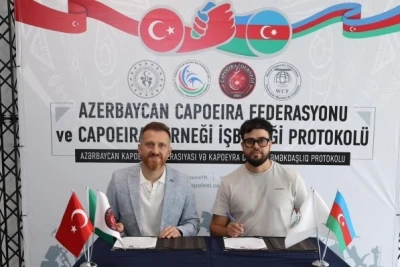 Azərbaycan və Türkiyə kapoeyra federasiyaları arasında əməkdaşlıq Memorandumu imzalanıb