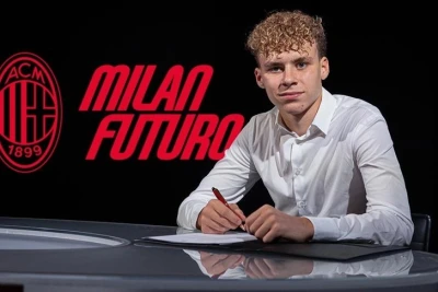 Vinsent İbrahimoviç "Milan" ilə ilk peşəkar müqaviləsini imzaladı