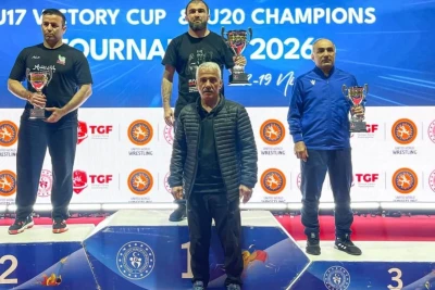 Azərbaycan güləşçiləri Antalyada "Çempionlar" turnirində 13 medal qazanıblar - FOTO