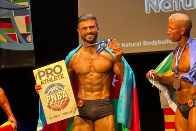Xudadar Həmidov natural bodibildinq üzrə dünya çempionatında qızıl medal qazanıb