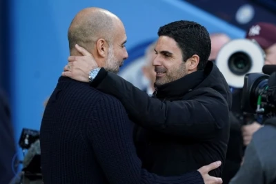 Arteta Qvardiolanın komandasına 5 liqa oyununda uduzmayan ilk baş məşqçi oldu