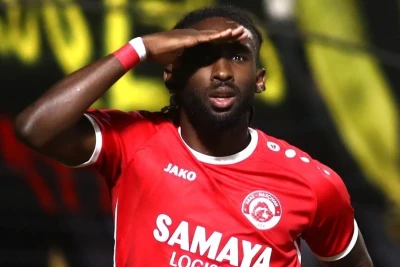 "Araz-Naxçıvan"ın futbolçusu Çarlz Bolinin "Omoniya" oyunu öncəsi müsahibəsi