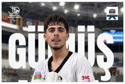 Sabir Zeynalov Çində gümüş medal qazandı