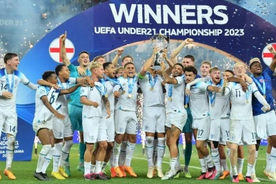 İngiltərə Gənclər Yığması Futbol üzrə Avropa Çempionatında Almaniyanı Məğlub Edərək Qalib Gəldi