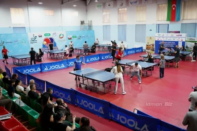 Milli Mətbuat Günü münasibətilə „Baku Media Open” stolüstü tennis turniri keçirilib