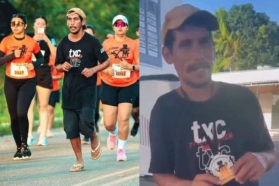 Sərxoş halda yarışa qatılan evsiz Braziliyalı idman dünyasının diqqətini cəlb etdi