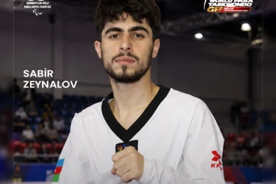 Sabir Zeynalov Muju‑da parataekvondoda qızıl medal qazandı