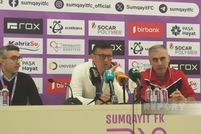 Velikço Kaplanoviç: "Sumqayıt" "Araz-Naxçıvan"la oyunda xarakter göstərərək qalib gəldi