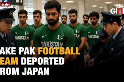 Pakistandan olan saxta futbol komandası Yaponiyadan deportasiya edilib