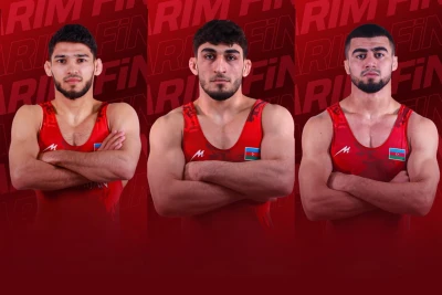 Üç güləşçimiz Avropa çempionatının yarımfinalında - YENİLƏNİR + FOTO/VİDEO