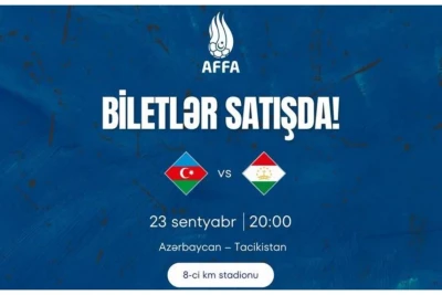 Azərbaycan milli komandası üçün 3 oyunun biletləri satışa çıxarıldı