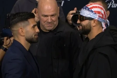 Dana Uayt UFC mətbuat konfransındakı dava haqqında danışdı: "Klounluqdur" - VİDEO