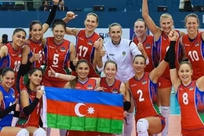 Qadın voleybol millisi Türkiyəyə qarşı pley‑off matçına çıxır