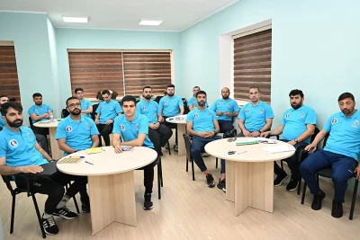 AFFA-nın təşkilatçılığı ilə UEFA-nın C kateqoriyalı məşqçi kursunun son mərhələsi Təhsil və Reabilitasiya Mərkəzində keçirilib