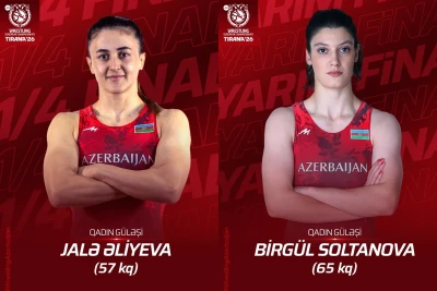 Avropa çempionatı: Azərbaycanın 3 qadın güləşçisi bürünc medal uğrunda görüşə çıxacaqlar