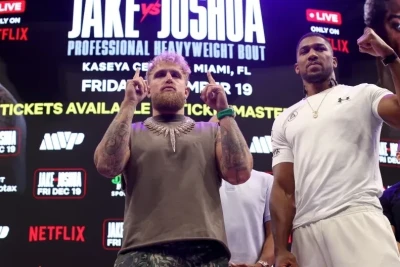 Pol və Coşua döyüşündə standartdan geniş rinqdən istifadə olunacaq