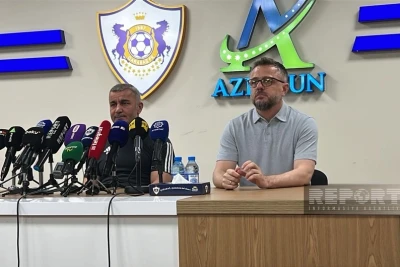 Qurban Qurbanov "Şkendiya" oyunu öncəsi: "Hər iki komanda qalib gəlməyə layiqdir"