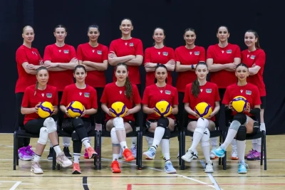 Azərbaycan qadın voleybol millisi Avropa Liqası öncəsi xaricdəki təlim-məşq toplanışını uğurla başa vurub