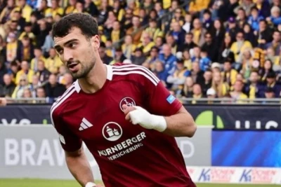 Mahir Emreli "Nürnberq"ə het-trik ilə vida etdi