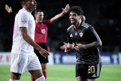 Kadi Borqes "Qarabağ"da 40-cı qolunu vurub