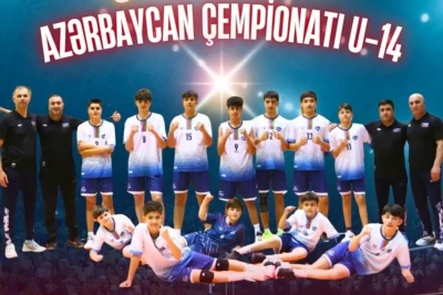 "Naxçıvan" U-14 voleybol komandası Azərbaycan çempionu olub