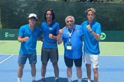 Azərbaycan tennis millisi "Davis Cup"da 3-cü qrupa yüksəldi