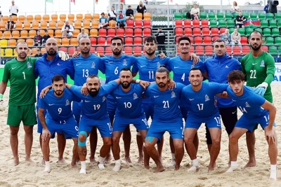 Çimərlik futbolu üzrə Azərbaycan millisi Belarusla yoldaşlıq matçları keçirəcək