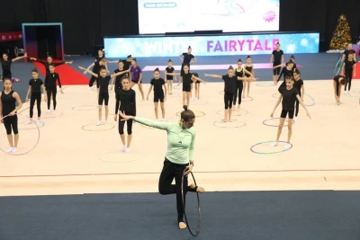 Milli Gimnastika Arenasında "ustad dərsi" keçirilib