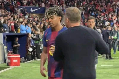 Lamin Yamalın oyun zamanı narazılığının səbəbi açıqlanıb: Şəxsi məyusluq