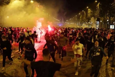 PSJ-nin qələbəsi Parisdə 2 ölümə və 426 həbsə səbəb oldu