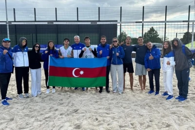 Azərbaycan U-18 çimərlik voleybolu millisi EEVZA çempionatında 5-ci olub