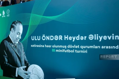 Dövlət qurumları arasında mini futbol turnirinin mükafatlandırma mərasimi baş tutub