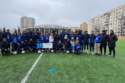 "Qarabağ" FK Akademiyasının "Bərabər imkanlar" layihəsi çərçivəsində uşaqlarla görüşü