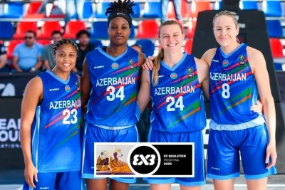 Azərbaycan qadınlardan ibarət 3x3 basketbol millisi Avropa Kubokunun təsnifat mərhələsinin yarımfinalında