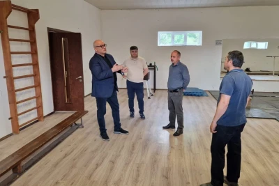 Firdovsi Umudov Qaxda "Kürmük" klubunun təlim-məşq mərkəzi ilə tanış olub - FOTO