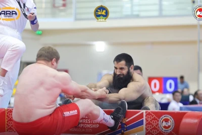 Cahangir Yaqubov mas-reslinq üzrə dünya çempionatında bürünc medal qazanıb