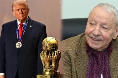 Donald Trampa verilən FIFA Sülh Mükafatı Elxan Məmmədovun atasının əsərinin miniatürü imiş
