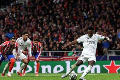 Vinisius 21-ci əsrdə "Real Madrid"də ən pis penalti göstəricisi olan oyunçudur