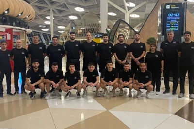 Kişi voleybol&ccedil;ulardan ibarət Azərbaycan millisi İsve&ccedil;ə yola d&uuml;ş&uuml;b
