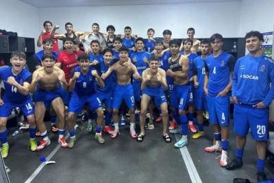 U-17 Azərbaycan millisi Qazaxıstanı yoxlama oyununda məğlub edib